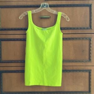 Alberto Makali Lime Green Tank Top
